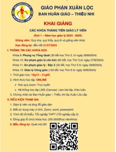 lich khai giảng
